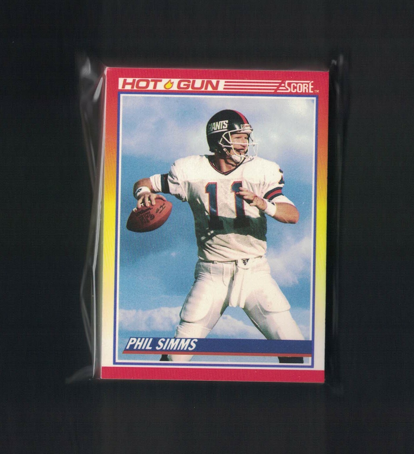 1990 Score #314 Hot Gun PHIL SIMMS LOT OF (10)