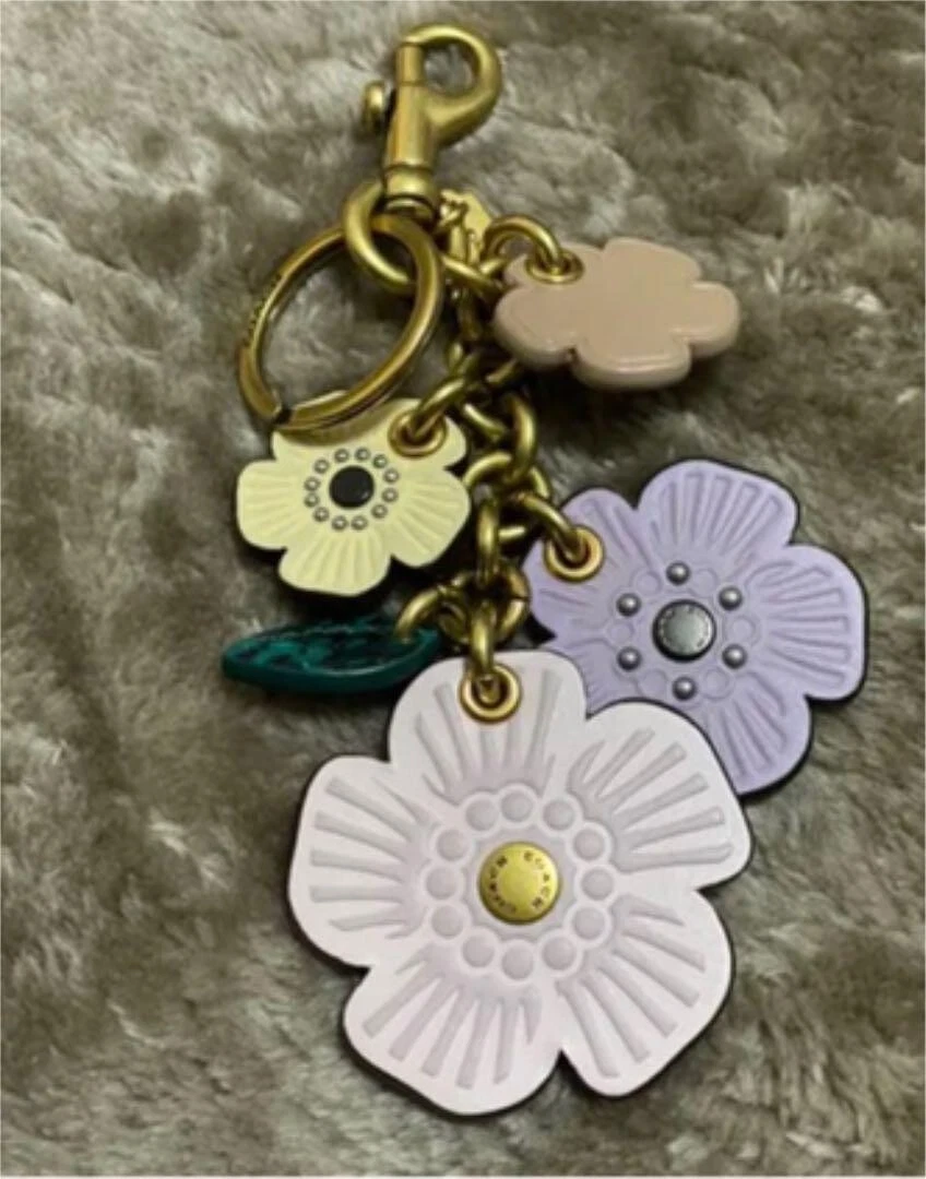 Flower shop bag charm