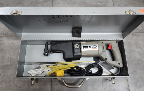 RIDGID 530 UNIVERSAL RECIPROCATING SAW 230V -FREE SHIPPING-