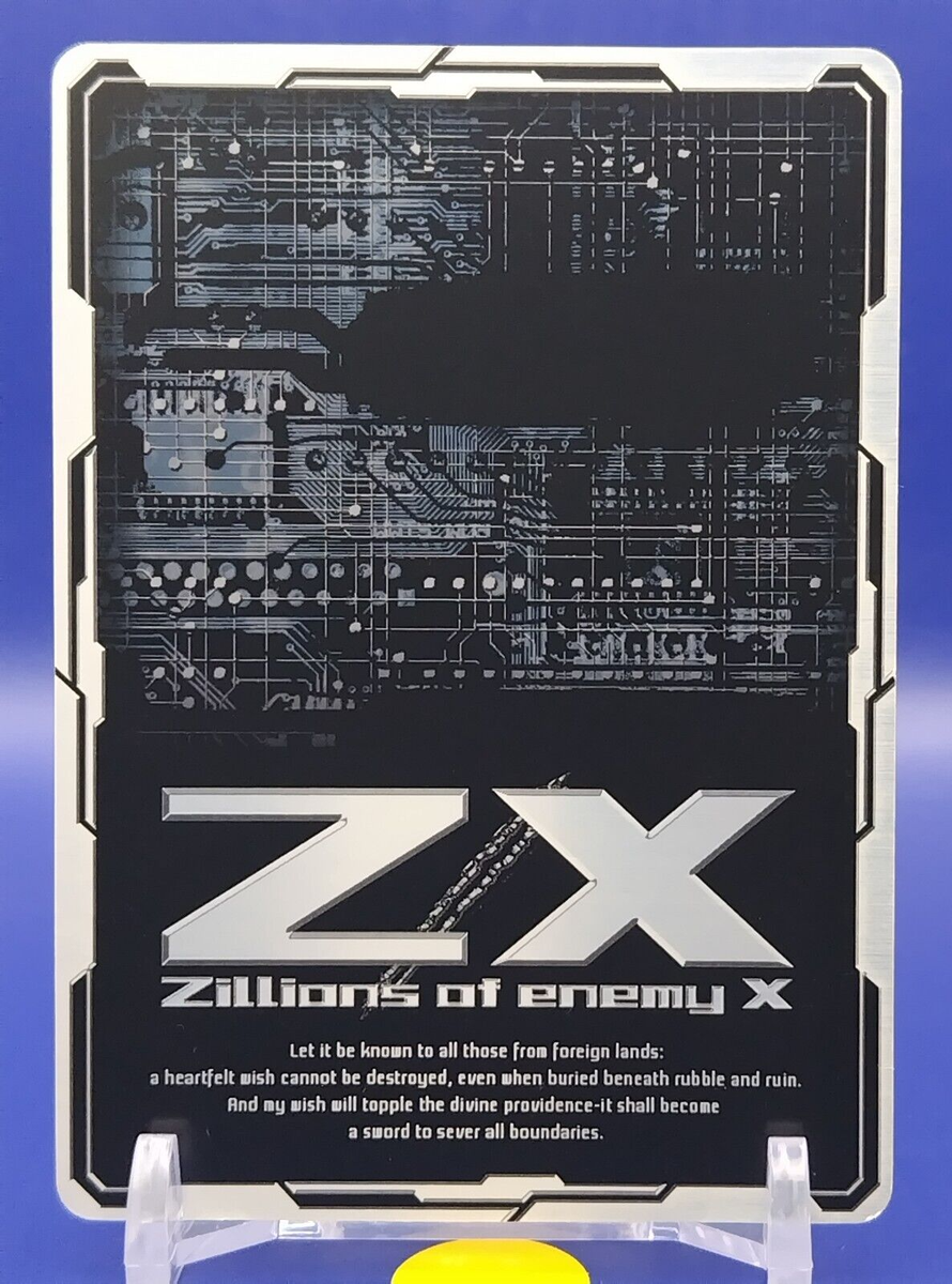 るん Manganese Z/X Zillions of enemy X TCG Card C B15-027 Holo