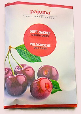 12 x Pajoma Duftsachet / Duftbeutel / Duftsäckchen WILDKIRSCHE .Modern Line ...,