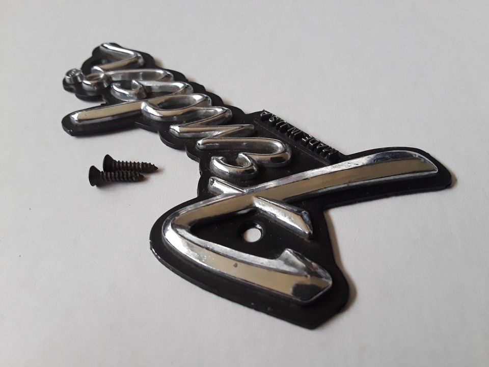 1970's Fender Amp Amplifier Logo Plate Made In USA Underline eBay