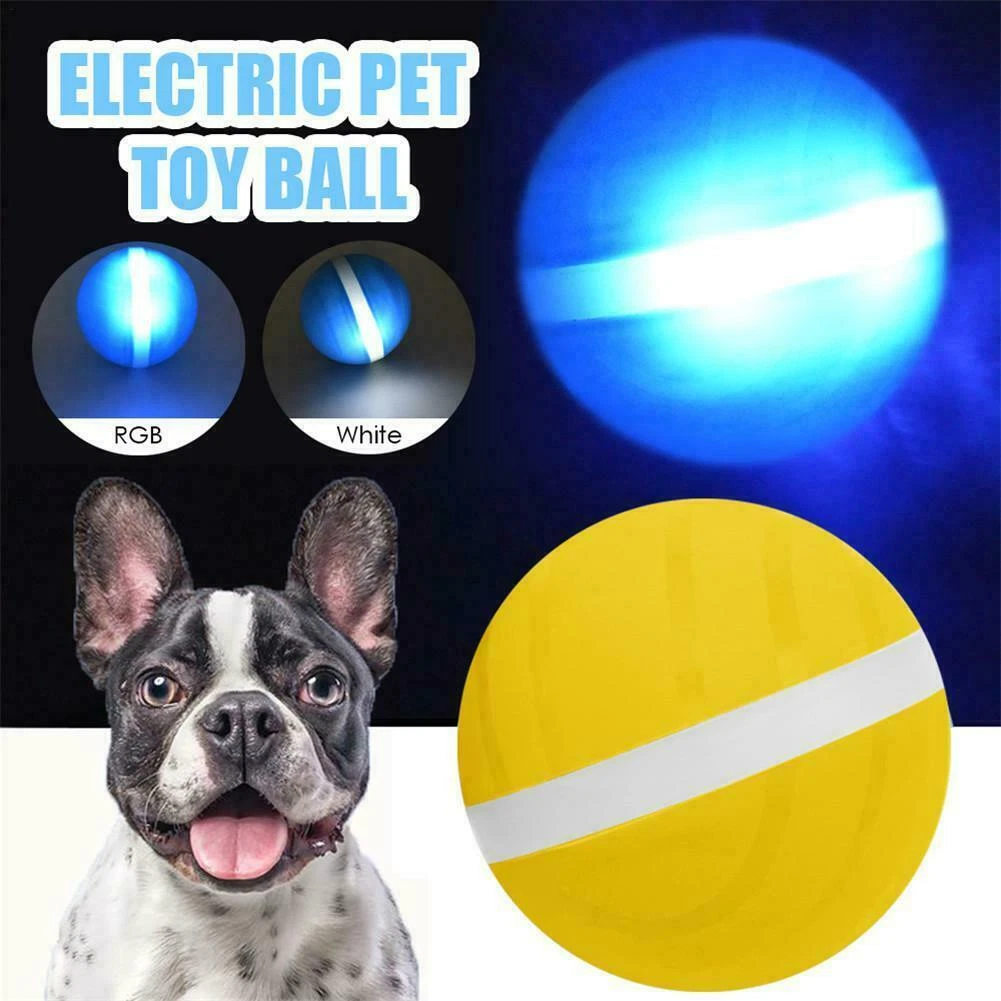 Jumping top ball dog
