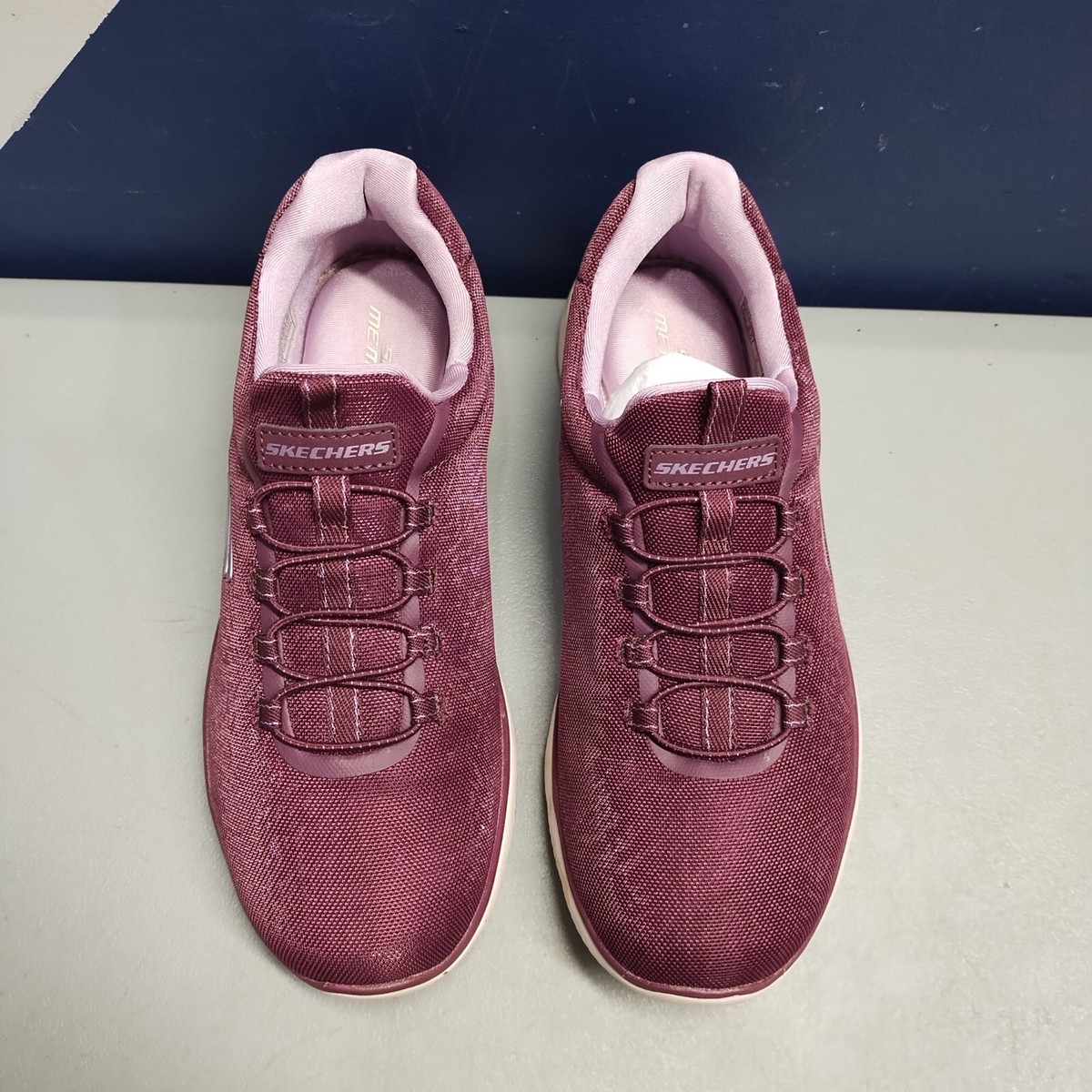 Skechers Summits Gleaming Dream Sneakers Womens US 8 Purple White