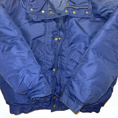Vintage Woolrich Goose Down Puffer puffy Jacket coat Dark Vintage Woolrich Goose Down Puffer puffy Jacket coat Dark