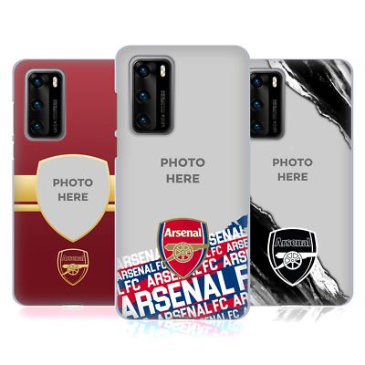 CUSTOM PERSONALIZED ARSENAL FC CUSTOMISED PHOTOS GEL CASE FOR HUAWEI PHONES 4