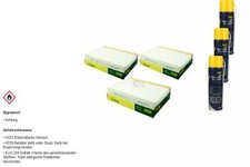 3x MANN FILTER Innenraumfilter MANNOL Klimareiniger für VW UP Load Seat Mii KF1_