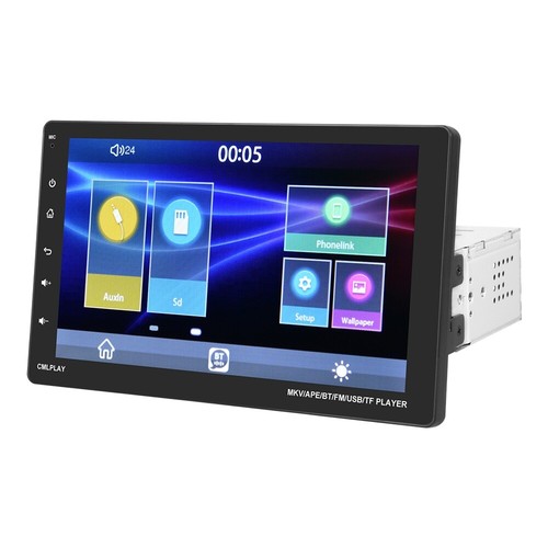 9 Zoll 1Din Autoradio D-Play Abnehmbarer Touchscreen MP5 Player Bluetooth FM USB - Bild 4 von 12