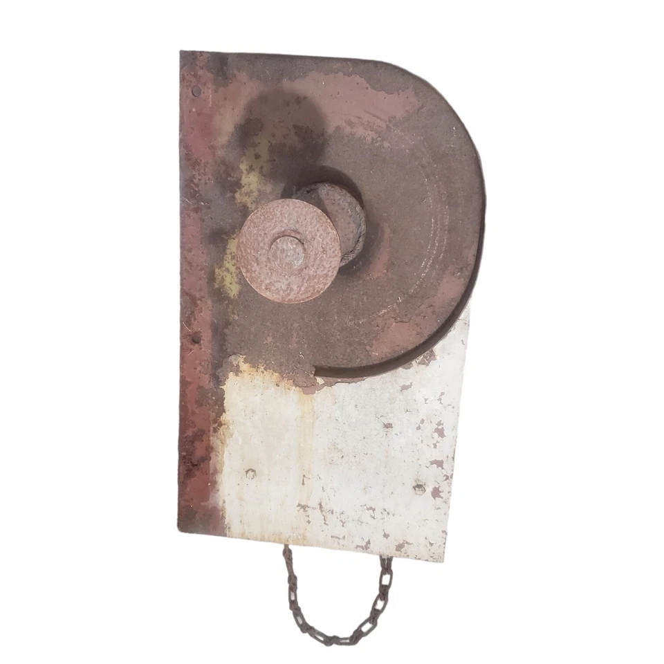 Abridor de puerta de garaje rústico de alta resistencia de colección de los años 50 con cadena primitivo Foto 4 de 4