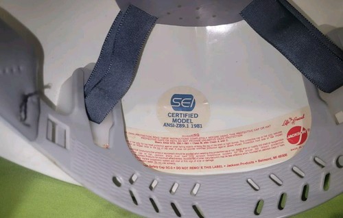 Jackson GE General Electric Safety Headgear Helmet Hard Hat Made in USA  - Afbeelding 8 van 15