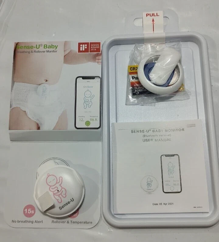 Sense-U Smart Baby Abdominal Movement Monitor - Pink | eBay