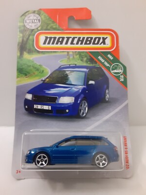 Matchbox Audi RS 6 Avant Blue New.