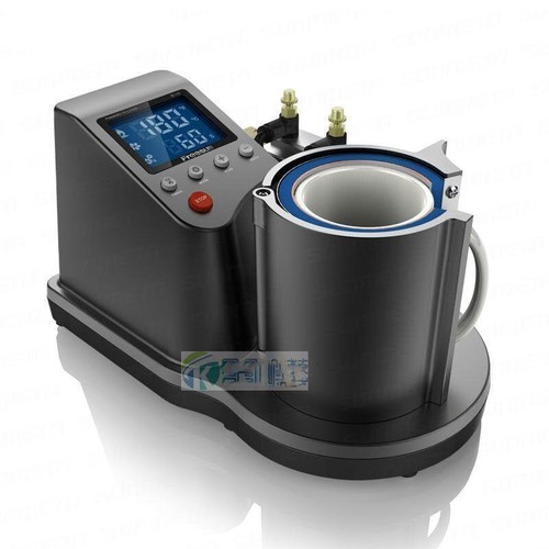 Pneumatische Vertikale Multifunktions Wärmeübertragung Presse Becher Tasse Pressmaschine - Bild 4 von 6