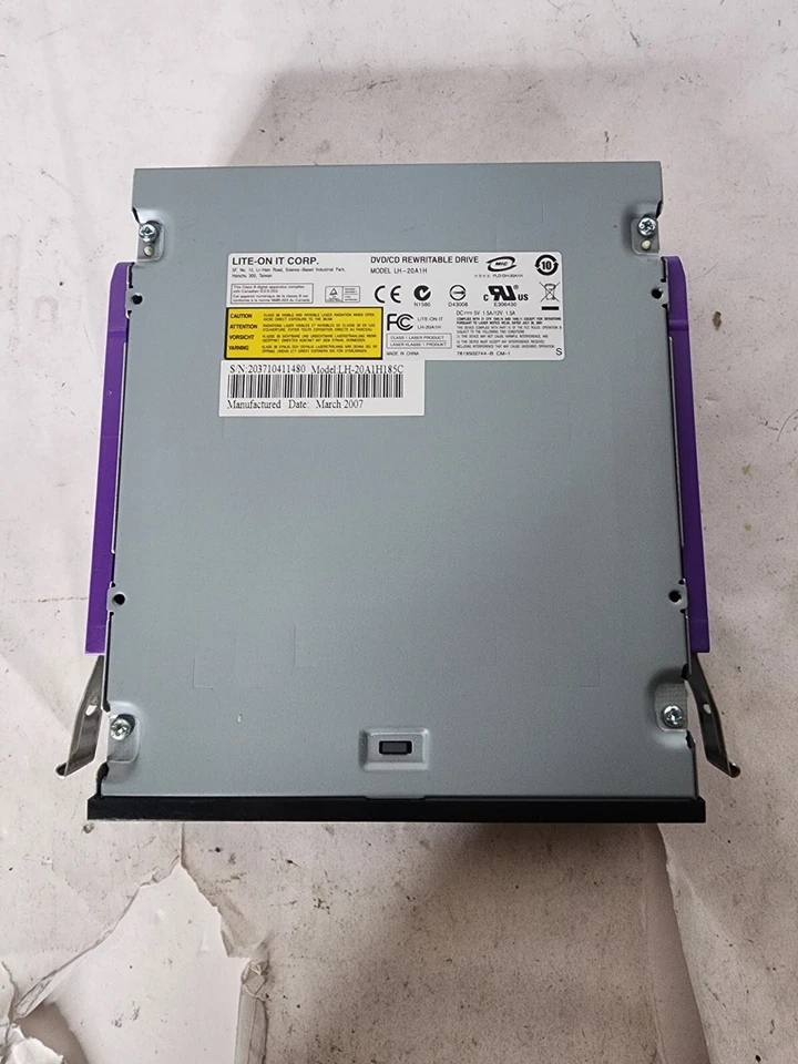 LITE-ON IT LH-20A1H Optical Disc DVD CD Rewritable Drive - Image 2 of 4