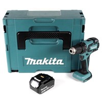 Makita Ddf 459 T1J 18 V Li-Ion Akku Bohrschrauber Im Makpac + 1 X 5,0 Ah Akku