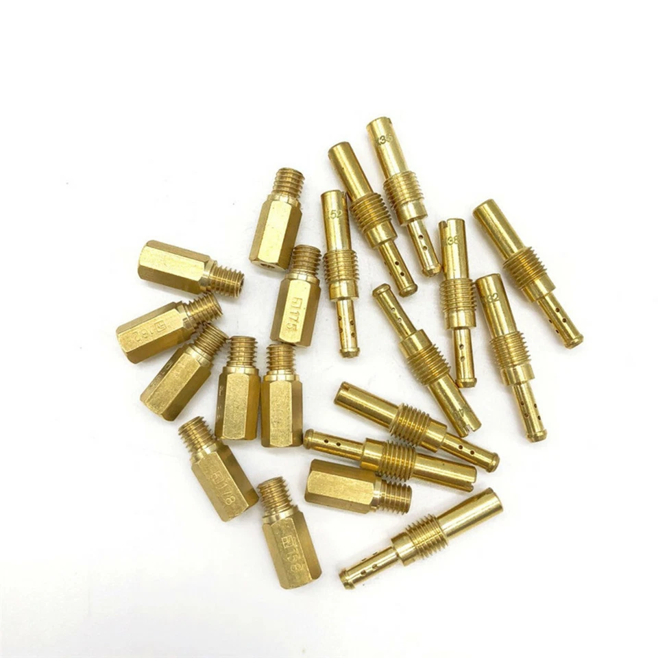 Motorcycle Carburetor Main Jet Slow/Pilot Jets Set for PWK Carb Injectors Nozzle - Изображение 2 из 4