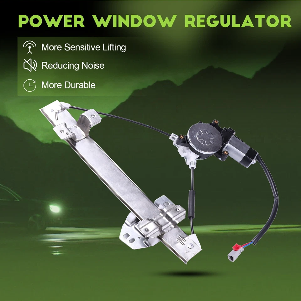 Regulador de ventana eléctrica trasero derecho con motor para Acura RL Premium 1998-2004 3,5 L Foto 3 de 4