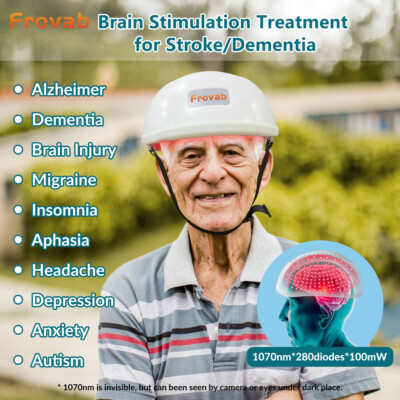1070nm 40Hz Near Infrared Therapy for Brain Stroke Device Gifts for Patients