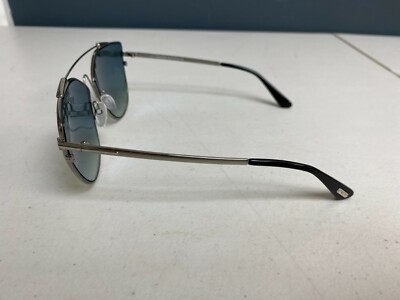 Tom Ford Jacquelyn-02 TF 563 14X Cat Eye Silver Sunglasses Green Gradient (C) Tom Ford Jacquelyn-02 TF563 14X Cat Eye Silver Sunglasses  main image 4