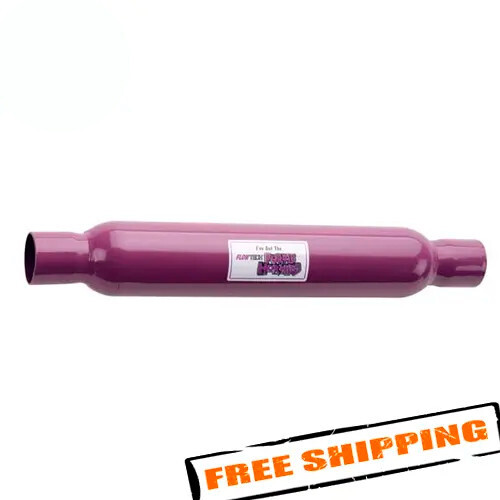 Flowtech Exhaust Purple Hornie Muffler 2.25 Flowtech Exhaust Purple Hornie Muffler 2.25