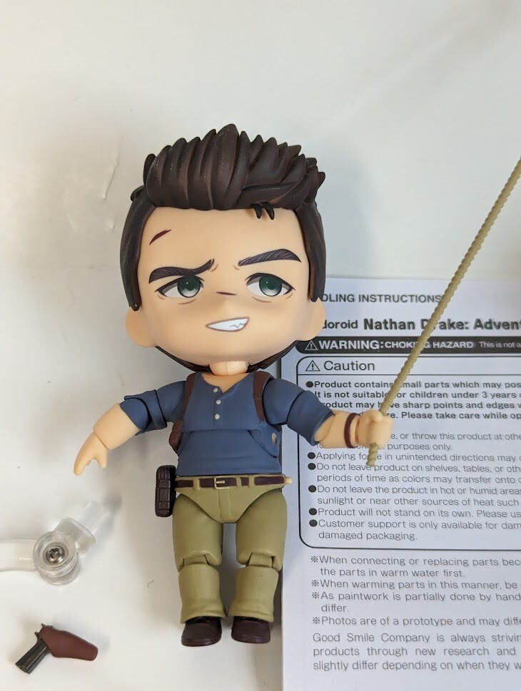 Uncharted 4: A Thief's End - NATHAN DRAKE Nendoroid Figure (Good Smile, 2016)