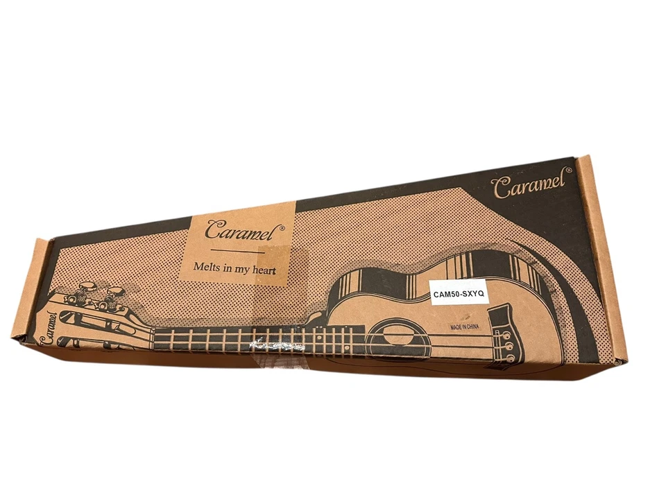 Acoustic Caramel Ukulele  - Image 2 of 3