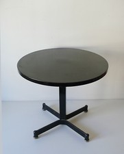 TABLE BASSE PIED METAL BOIS