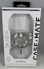 Case Mate Apple iPhone 15 Pro Max Touch Of Pearl (Clear Glitter MagSafe)