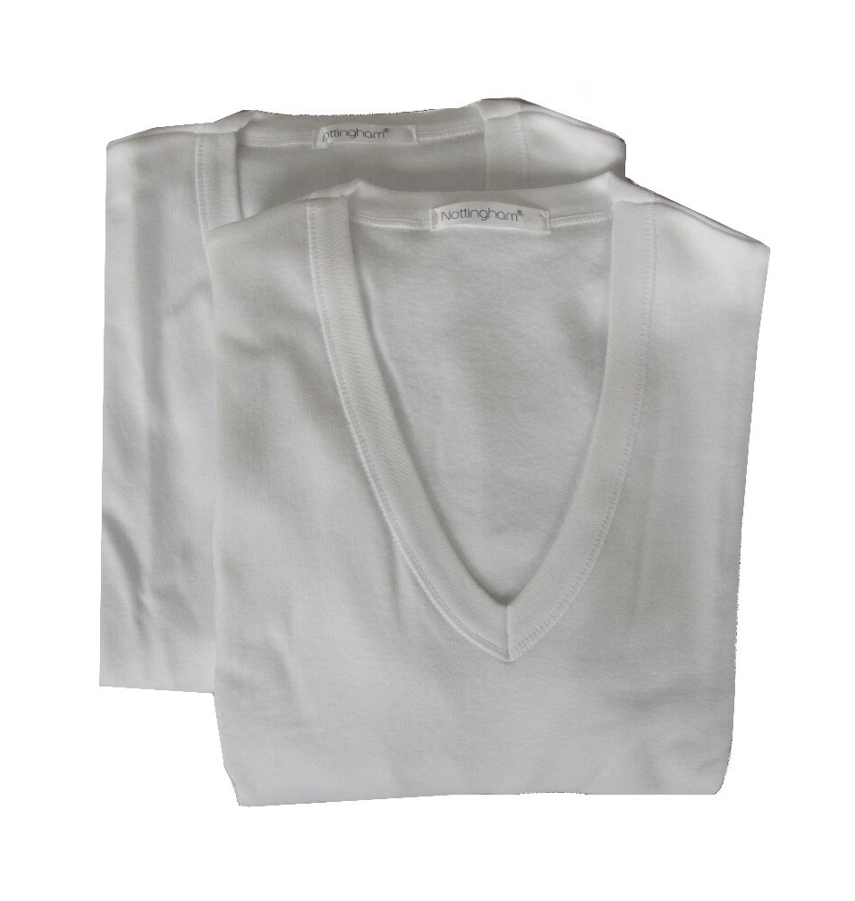 Футболка SG Confezione 2 uomo scollo с хлопковой вставкой manica corta NOTTINGHAM a