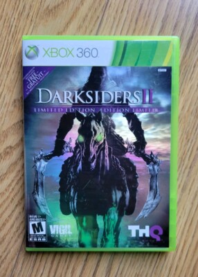 Darksiders II  Limited Edition Microsoft Xbox 360 With Foil Reflective Cover Cib