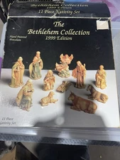 NATIVITY  SCENE THE BETHLEHEM COLLECTION 1999 EDITION IN TIME 4 CHRISTMAS