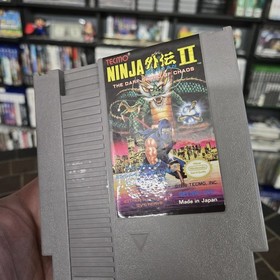 Ninja Gaiden II: The Dark Sword of Chaos (Nintendo NES 1990) Box Cart Manual CIB