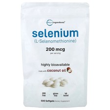 Selenium, 200 mcg, 500 Softgels