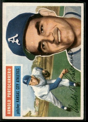 1956 Topps #53a Arnold Portocarrero VG-EX/EX