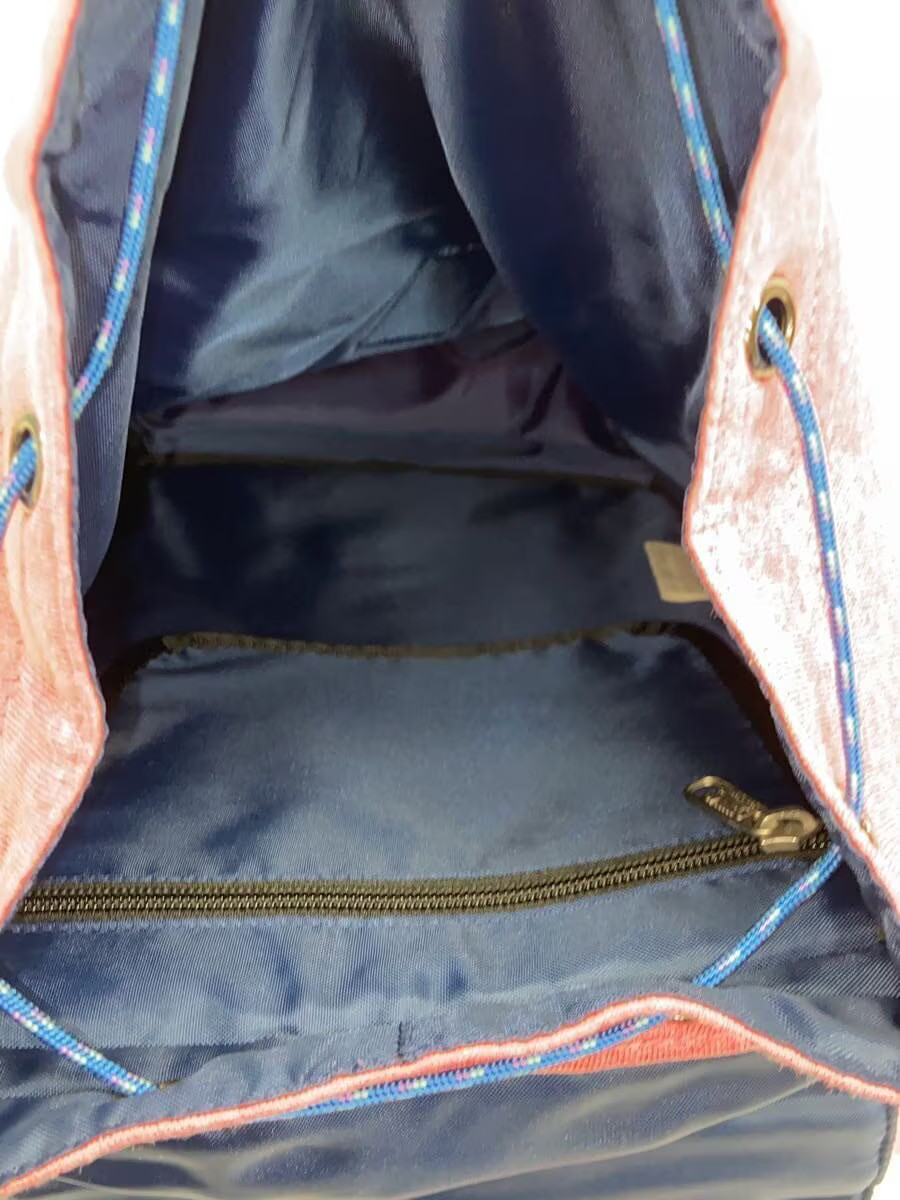 CHUMS Backpack Cotton Pink Solid Color - image 6