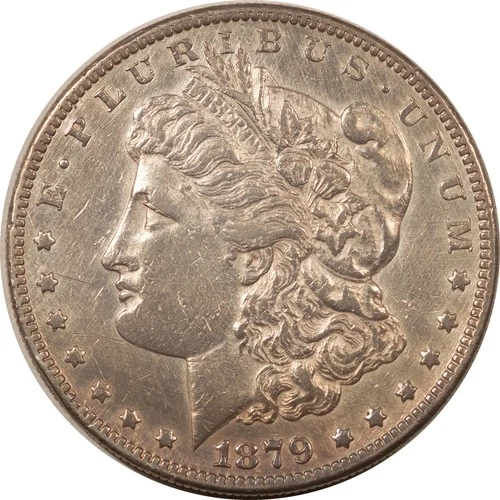 1879-S $1 MORGAN DOLLAR REV OF 1878 - HIGH GRADE EXAMPLE! BUT CLEANED!