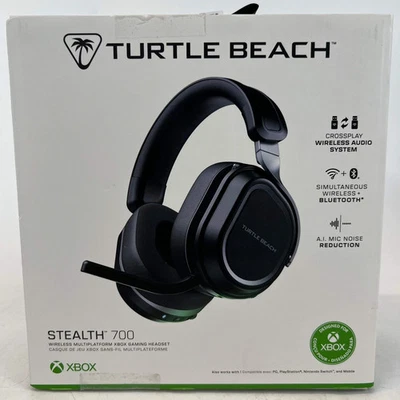 NEW SEALED Turtle Beach Stealth 700 Gen 3 Wireless Xbox Headset Black