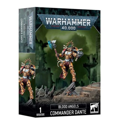 Warhammer 40k Comandante Dante Space Marines Blood Angels Miniatur W40K