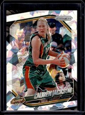 2025 Panini WNBA Prizm #91 Lauren Jackson Cracked Ice Seattle Storm
