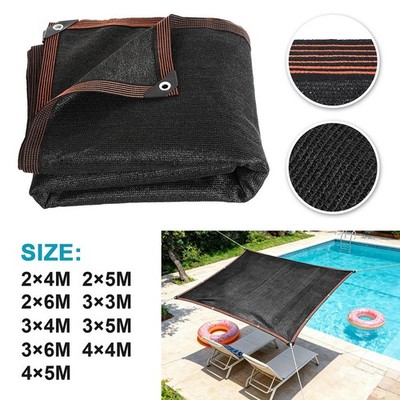 Sonnensegel Camping UV-Schutz HDPE Garten Sonnenschutz Schattenspender Terrasse