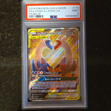 2019 Pokemon SM Team Up Latias & Latios GX 170/181 Alt Full Art Holo PSA 9 on eBay