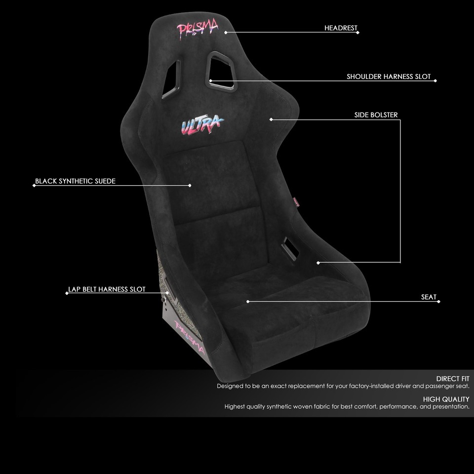 PRISMA VINYL LARGE BUCKET SEAT – NRG Innovations