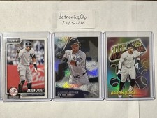 Topps 2026 Series 1- Stars of MLB & Titans Aaron Judge Yankees MLB- 3 Card Lot