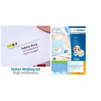 Herma Etiketten Premium A4 Weiß 70X36 Mm Papier 4800 St. 4633 (4008705046336)