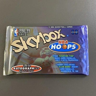 1998-99 Skybox NBA Hoops Hobby Pack Sealed
