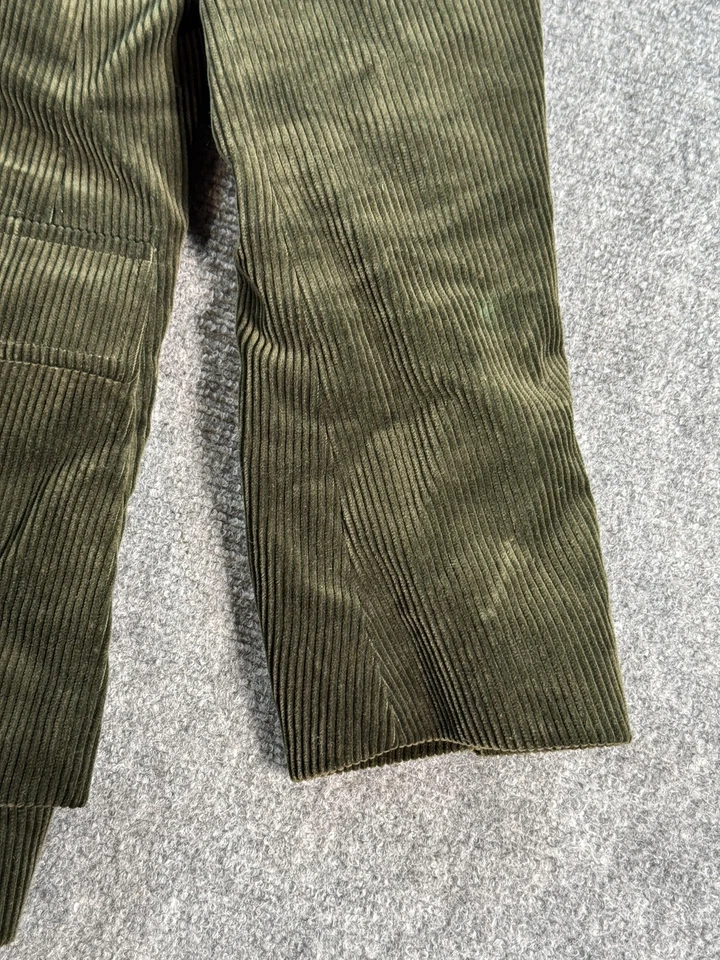 Винтажный Polo By Ralph Lauren куртка мужская большой зеленый вельветовый блейзер спортивное пальто - Изображение 4 из 4