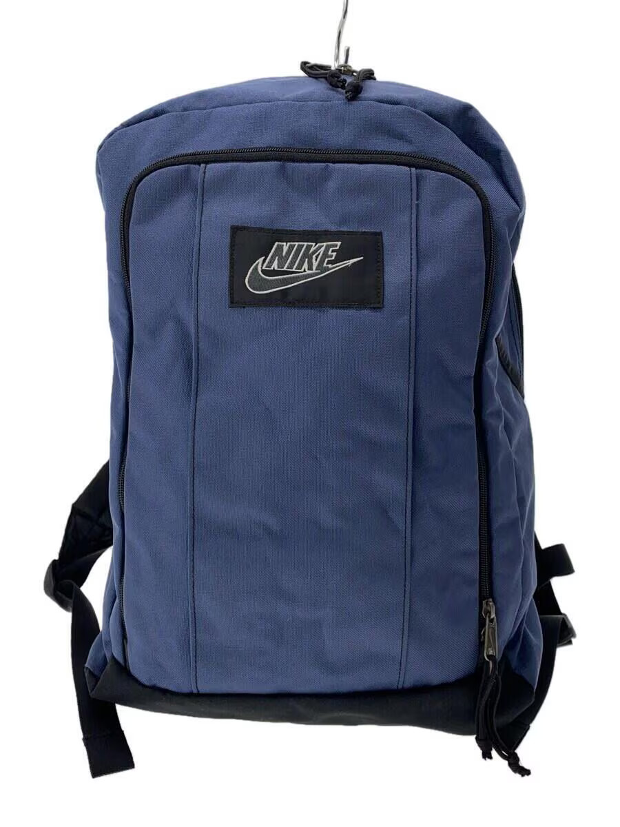 NIKE Backpack, Polyester, NVY, Solid Color, S7-DJL - image 1