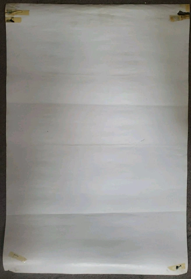 Original 1986 UK Video Store Film Poster COBRA A2 Size Rolled Sylvester Stallone - Bild 3 von 4