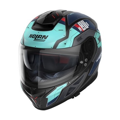 Nolan N80-8 STARSCREAM N-COM 37 Flat Black Full Face Helmet