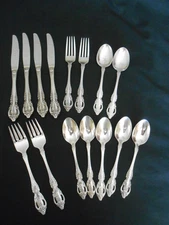 15 Pc Mixed Lot Oneida RENOIR PEMBROOKE Stainless SSS Flatware